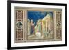 Life of Christ, Raising of Lazarus-Giotto di Bondone-Framed Premium Giclee Print