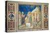 Life of Christ, Raising of Lazarus-Giotto di Bondone-Stretched Canvas