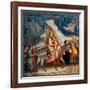 Life of Christ, The Flight into Egypt-Giotto di Bondone-Framed Art Print