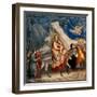 Life of Christ, The Flight into Egypt-Giotto di Bondone-Framed Art Print