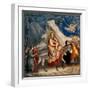 Life of Christ, The Flight into Egypt-Giotto di Bondone-Framed Art Print