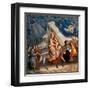 Life of Christ, The Flight into Egypt-Giotto di Bondone-Framed Art Print