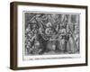 Life of Christ, the Last Supper, Preparatory Study of Tapestry Cartoon-Henri Lerambert-Framed Giclee Print