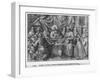 Life of Christ, the Last Supper, Preparatory Study of Tapestry Cartoon-Henri Lerambert-Framed Giclee Print