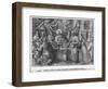 Life of Christ, the Last Supper, Preparatory Study of Tapestry Cartoon-Henri Lerambert-Framed Giclee Print