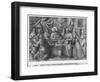 Life of Christ, the Last Supper, Preparatory Study of Tapestry Cartoon-Henri Lerambert-Framed Giclee Print