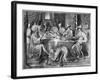 Life of Christ, the Meal at the House of Simon the Pharisee-Henri Lerambert-Framed Giclee Print