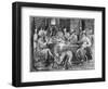 Life of Christ, the Meal at the House of Simon the Pharisee-Henri Lerambert-Framed Giclee Print