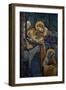 Life of Christ, the Nativity in the Stable-Giotto di Bondone-Framed Art Print