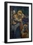 Life of Christ, the Nativity in the Stable-Giotto di Bondone-Framed Art Print