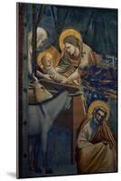 Life of Christ, the Nativity in the Stable-Giotto di Bondone-Mounted Art Print