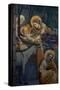 Life of Christ, the Nativity in the Stable-Giotto di Bondone-Stretched Canvas