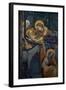 Life of Christ, the Nativity in the Stable-Giotto di Bondone-Framed Art Print