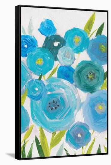 Life Of Flowers I-Isabelle Z-Framed Stretched Canvas