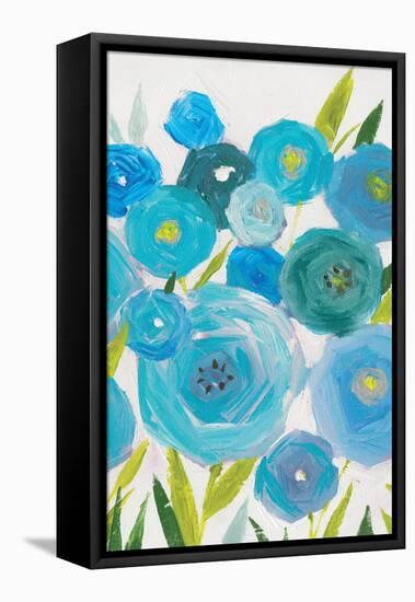 Life Of Flowers I-Isabelle Z-Framed Stretched Canvas