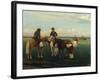 Life of Gauchos in Pampas: Riders Preparing for Rodeo-Properzia De Rossi-Framed Giclee Print