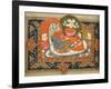 Life of Krishna, C18th - 19th Century-null-Framed Giclee Print