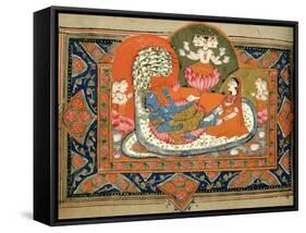 Life of Krishna, C18th - 19th Century-null-Framed Stretched Canvas