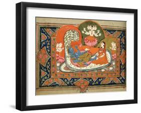 Life of Krishna, C18th - 19th Century-null-Framed Giclee Print