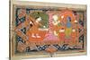 Life of Krishna, C18th - 19th Century-null-Stretched Canvas