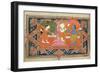 Life of Krishna, C18th - 19th Century-null-Framed Giclee Print