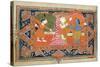 Life of Krishna, C18th - 19th Century-null-Stretched Canvas