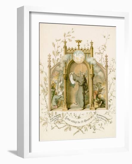 Life of Martin Luther-Gustav Ferdinand Leopold Konig-Framed Giclee Print