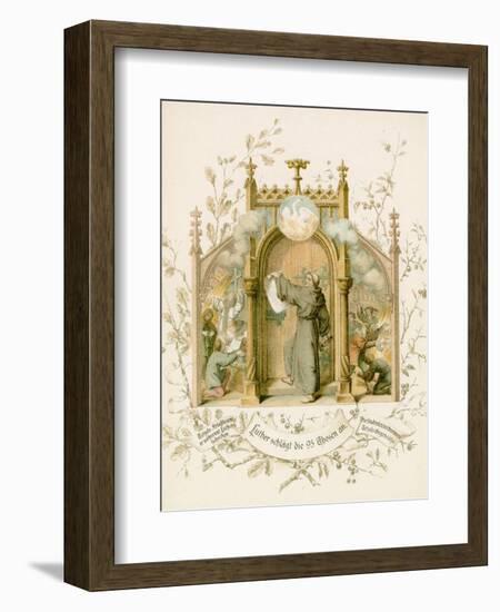 Life of Martin Luther-Gustav Ferdinand Leopold Konig-Framed Giclee Print