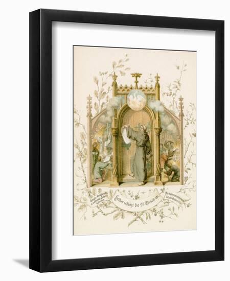 Life of Martin Luther-Gustav Ferdinand Leopold Konig-Framed Giclee Print