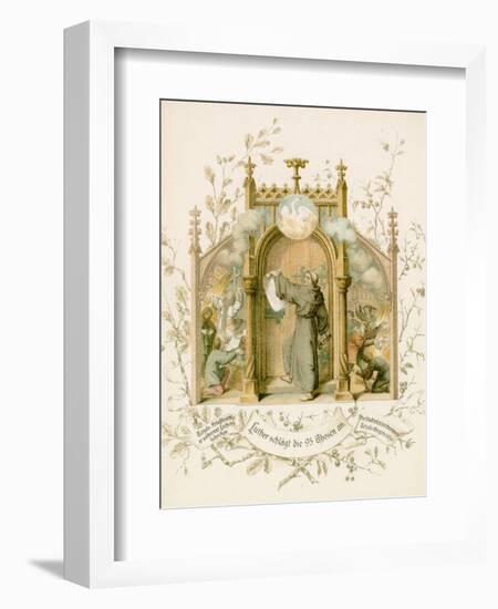 Life of Martin Luther-Gustav Ferdinand Leopold Konig-Framed Giclee Print