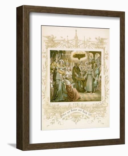 Life of Martin Luther-Gustav Ferdinand Leopold Konig-Framed Giclee Print