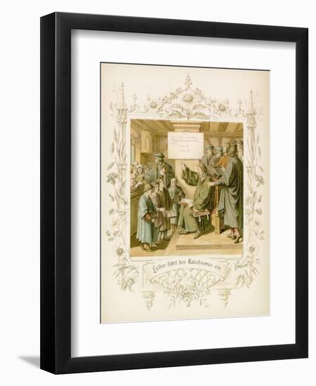 Life of Martin Luther-Gustav Ferdinand Leopold Konig-Framed Giclee Print