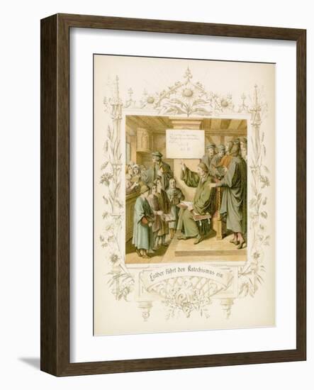 Life of Martin Luther-Gustav Ferdinand Leopold Konig-Framed Giclee Print