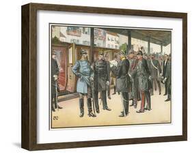 Life of Otto Von Bismarck-Carl Rohling-Framed Giclee Print