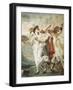 Life of Pulcinella-Giovanni Battista Tiepolo-Framed Art Print