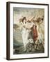 Life of Pulcinella-Giovanni Battista Tiepolo-Framed Art Print