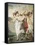 Life of Pulcinella-Giovanni Battista Tiepolo-Framed Stretched Canvas