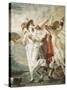 Life of Pulcinella-Giovanni Battista Tiepolo-Stretched Canvas
