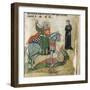 Life of St. George and St. Margaret, Dragon-Miniatore veronese-Framed Premium Giclee Print