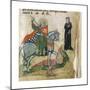 Life of St. George and St. Margaret, Dragon-Miniatore veronese-Mounted Premium Giclee Print