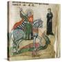 Life of St. George and St. Margaret, Dragon-Miniatore veronese-Stretched Canvas