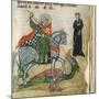 Life of St. George and St. Margaret, Dragon-Miniatore veronese-Mounted Art Print