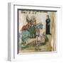 Life of St. George and St. Margaret, Dragon-Miniatore veronese-Framed Art Print