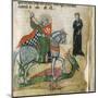 Life of St. George and St. Margaret, Dragon-Miniatore veronese-Mounted Art Print