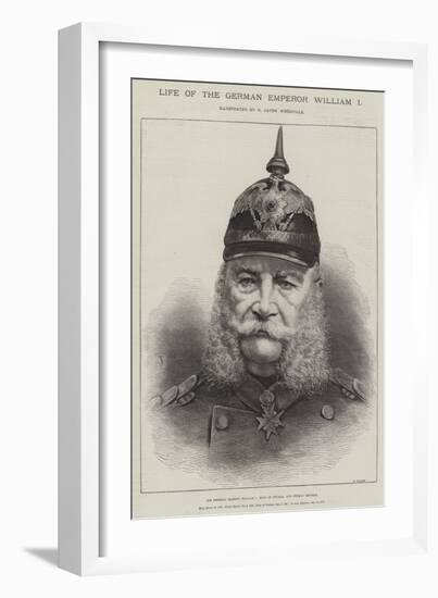 Life of the German Emperor William I-null-Framed Giclee Print