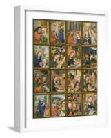 Life of the Virgin, from the 'Stein Quadriptych'-Simon Bening-Framed Giclee Print