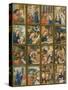 Life of the Virgin, from the 'Stein Quadriptych'-Simon Bening-Stretched Canvas