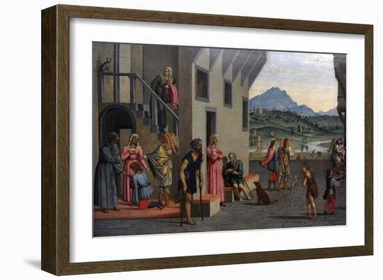 Life of the Young Tobias-Francesco Granacci-Framed Giclee Print