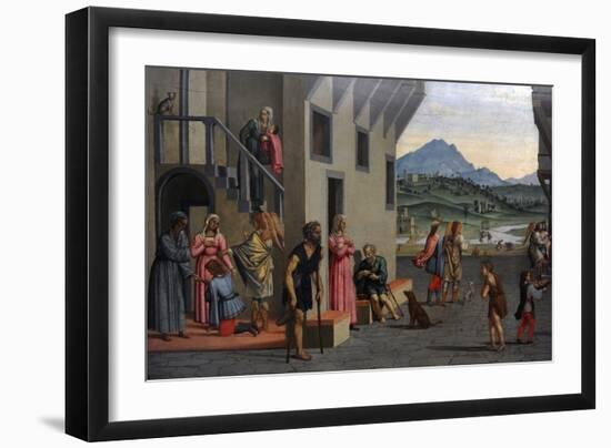 Life of the Young Tobias-Francesco Granacci-Framed Giclee Print