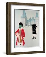 Life of Voltaire-Emilio Tadini-Framed Giclee Print